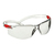 3M SF501SGAF-RED-EU Okulary ochronne Poliwęglan (PC) Czerwony, Przezroczysty