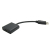 Value 12.99.3134 adapter kablowy 150 m DisplayPort HDMI Typu A (Standard) Czarny