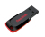 SanDisk Cruzer Blade USB flash drive 128 GB USB Type-A 2.0 Black, Red