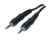 S-Conn 0.5m 3.5mm Audio-Kabel 0,5 m Schwarz