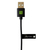 Techly ICOC MUSB20-CMAM01T USB-kabel 0,1 m USB 2.0 USB A USB C Zwart