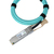 BlueOptics 100G-QSFP-QSFP-AOC-1001-BO InfiniBand/fibre optic cable 10 m QSFP28 Aqua-Farbe