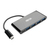 Tripp Lite Hub USB 3.1 de 4 Puertos, 4x USB-A, Thunderbolt 3—Carga PD, Negro