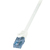 LogiLink CP3021U câble de réseau Blanc 0,5 m Cat6a U/UTP (UTP)