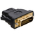 Akyga AK-AD-03 changeur de genre de câble HDMI DVI 24+5 Noir