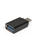 Port Designs 900142 cable gender changer USB-C USB-A Black