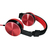 LogiLink HS0049RD hoofdtelefoon/headset Hoofdtelefoons Hoofdband 3,5mm-connector Zwart, Rood
