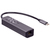 Akyga AK-AD-66 hub de interfaz USB 3.2 Gen 1 (3.1 Gen 1) Type-C 1000 Mbit/s Plata