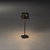 Konstsmide Nice asztali lámpa 2,5 W LED Fekete