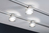 Paulmann 96809 oświetlenie punktowe Halogen montowany do szyny Chrom, Stal satynowa, Przezroczysty Niewymienialne źródło światła LED