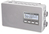 Panasonic Radio digitale, bianco, DAB+/FM, alimentazione a batteria