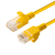 Microconnect V-UTP6A05Y-SLIM cavo di rete Giallo 5 m Cat6a U/UTP (UTP)