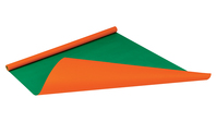 NIPS PACKPAPIER-ROLLE BI-COLOUR, orange/grün, 75 cm x 4 m, 70 g/m²
