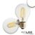illustrazione di prodotto - Lampadina a LED E27 :: 7 W :: trasparente :: bianco neutro