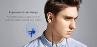 Kopfhörer - 1More Dual Driver Kopfhörer mit iOS und Android kompatibles Mikrofon und Fernbedienung (In-Ear, Schwarz)