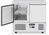 HENDI Kühltisch zweitürig Kitchen Line - max: +2/+8°C - 230 V - 250 W -