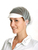 Kopfhaube Micromesh-Haube mit Schirm, Haarnetz, aus Nylon, Größe Ø50cm, Farbe Weiß, 1000 Stück
