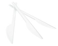 Nóż plastikowy OFFICE PRODUCTS, 17cm, 100szt., biały