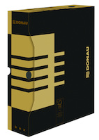 Pudło archiwizacyjne DONAU, karton, A4/80mm, brązowe