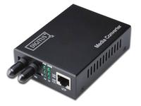 DIGITUS Medienkonverter Fast Ethernet Multimode RJ45/ST retail