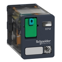SCHNEIDER RPM22BD POWER RELAIS 15A 2 C/O LED 24