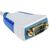 FTDI Chip Konverterkabel, USB A, DB-9, Buchse, Stecker