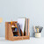 Relaxdays Schreibtisch-Organizer, 3 Schuber, 3 Ablagen, 2 Stifteköcher, 1 Schublade, Büro & Schule, DIY, MDF, Farbwahl