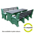 Premier Table and Seat Set - 6 Seater - Stone Effect Emerald