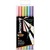 Pennarelli BIC Dual Tip Intensity con pennello - assortiti pastel - tratto 0,5 mm - conf. 6 pz - 503826