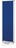 MAGNETOPLAN Präsentationswand mobile 1105303 blau, faltbar 600x1800mm
