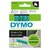 Dymo D1 Label Tape 12mmx7m Black on Green