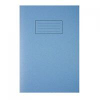 Silvine A4 Exercise Book Ruled Blue 80 Pages (Pack 10)