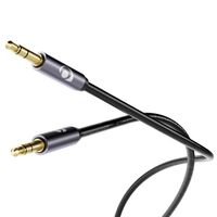 NALIA 2m (6.5ft) Aux Cable, Audio Stereo Auxiliary Cable 3.5mm Jack to 3.5mm Jack Cable with gold plated plugs compatible with Smartphones, Stereo Sytems, iPhones, iPads, MP3 Pl...