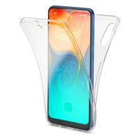 NALIA 360 Degree Case compatible with Samsung Galaxy A50, Protective Silicone Full Coverage Front & Back Mobile Phone Bumper with Screen Protector, Ultra Thin Shockproof Skin Co...