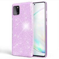 NALIA Glitter Cover compatible with Samsung Galaxy Note 10 Lite Case, Sparkly Bling Mobile Phone Protector Shockproof Back, Shock-Absorbent Shiny Protective Smartphone Diamond B...