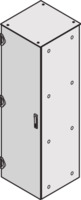 Unlegierte Stahltür, Varistar, 3-Punkt-Verriegelung, IP 55, RAL 7035, 2200H 800B