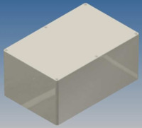 Aluminium Druckgussgehäuse, (L x B x H) 222.3 x 146 x 105 mm, silber, IP54, AL 1