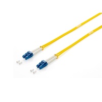 Equip Optikai Kábel - 254437 (OS2, LC/SC, 9/125µ, LSOH, sárga, 15m)