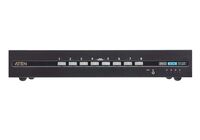 8-Port USB - 4K DVI Dual , Display Secure KVM Switch ,