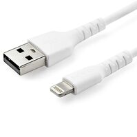 3 Foot (1M) Durable White , Usb-A To Lightning Cable - ,