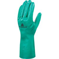 Guanti in Nitrile Floccato Nitrex 801 Delta Plus - Taglia 9 - VE801VE-09 (Verde)