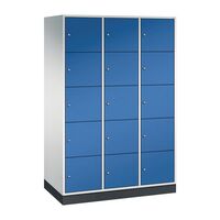 INTRO steel compartment locker, compartment height 345 mm