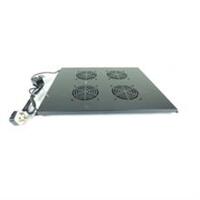 Rack roof fan tray - for 800mm depth rack, thermostatic control - with 4 cooling fans, thermostat - 19