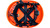 Schutzhelm ARTITOP SH700 orange, mit Kienriemen und Schutzbrille