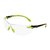 3M™ Solus™ 1000 Schutzbrille, grün/schwarze Bügel, Scotchgard™ Anti-Fog-/Antikratz-Beschichtung (K&N), transparente Scheibe, S1201SGAF-EU