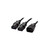 Equip Tápkábel - 112210 (Y PC tápkábel hosszabító, C13/C14, fekete, 1,6m)