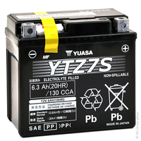 Batterie(s) Batterie moto YUASA YTZ7S 12V 6Ah