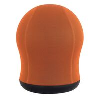 Zenergy swivel exercise ball chair orange, mesh fabric