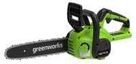 Greenworks G40CS30II akkumulátoros láncfűrész, 40V, akkumulátor és töltő nélkül (2007807-GW)