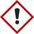 Gefahrstoffetikette "Ausrufezeichen" [GHS 07], Folie, 74 x 74 mm, GHS, selbstklebend, 500 Stück je Rolle